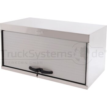 BAWER Staukasten VA poliert 1200x600x600 Rollo