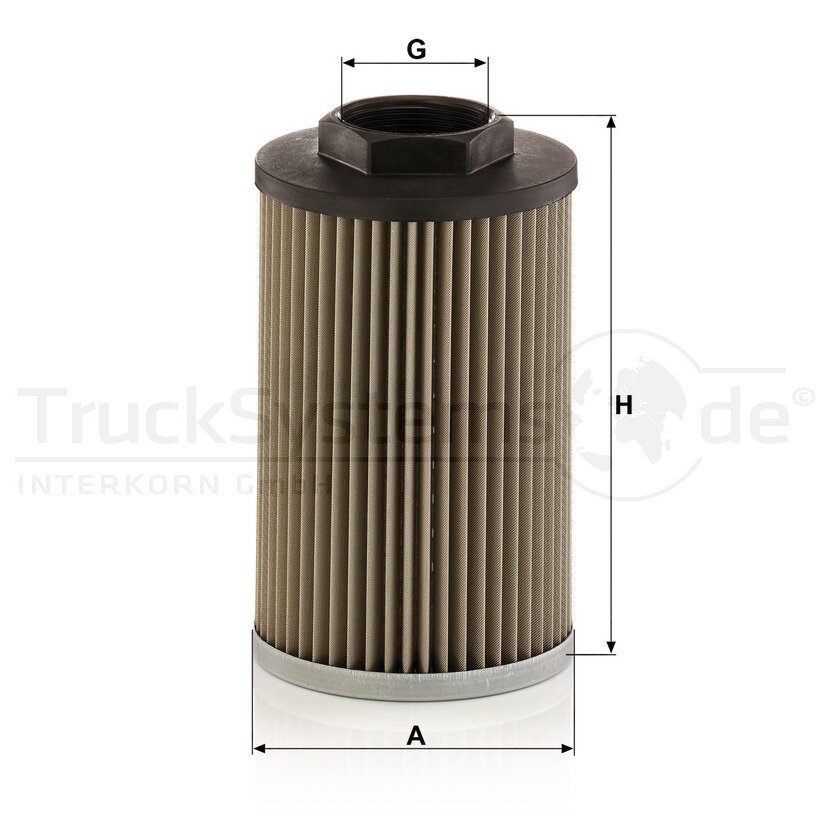 MANN-FILTER Filter, Arbeitshydraulik HD 130 - HD130 für 85801217