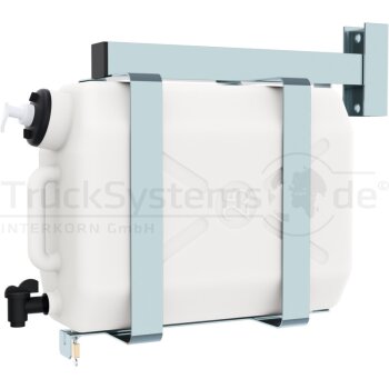 Wassertank 25L KU  mit Rahmen und Seifenspender