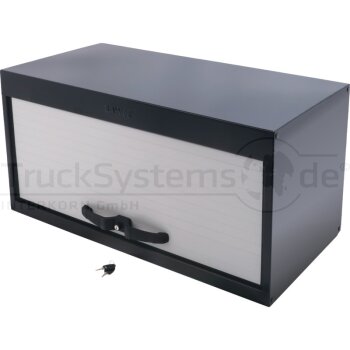 BAWER Staukasten ST black 1000x500x500 Rollo