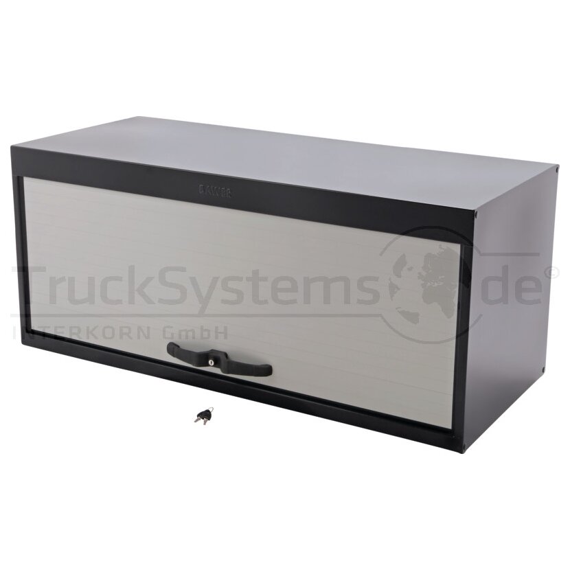 BAWER Staukasten ST black 1400x600x600 Rollo