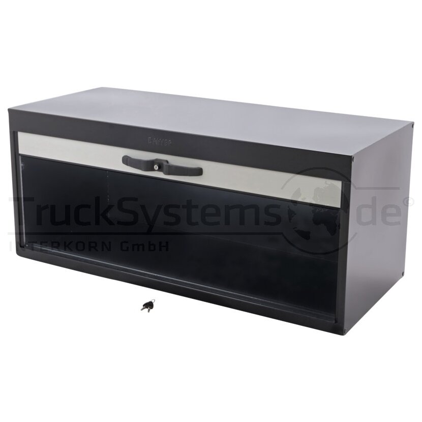 BAWER Staukasten ST black 1400x600x600 Rollo