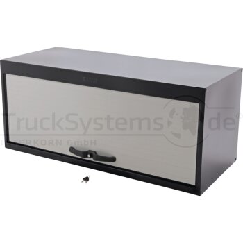 BAWER Staukasten ST black 1400x600x600 Rollo