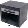 BAWER Staukasten ST black 600x500x500 Rollo