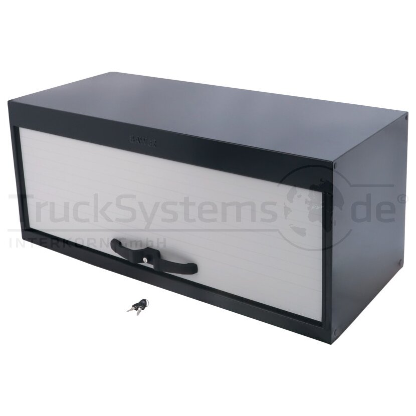 BAWER Staukasten ST black 1200x500x500 Rollo