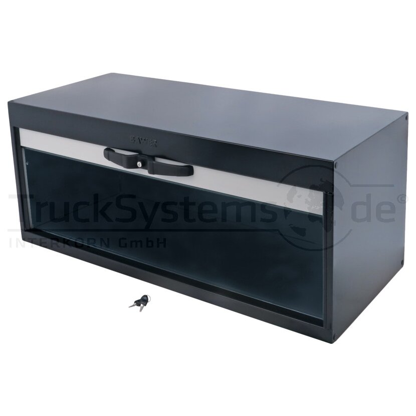 BAWER Staukasten ST black 1200x500x500 Rollo