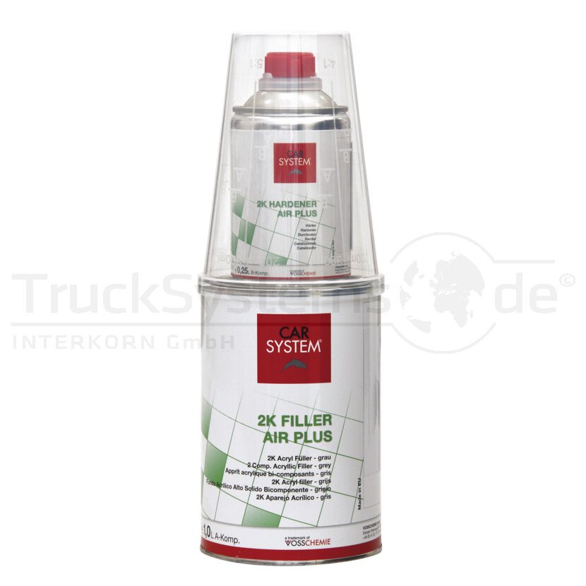 CARSYSTEM 2K Filler Air Plus A + B Komp., 1,25 l - 152.580 - 152580