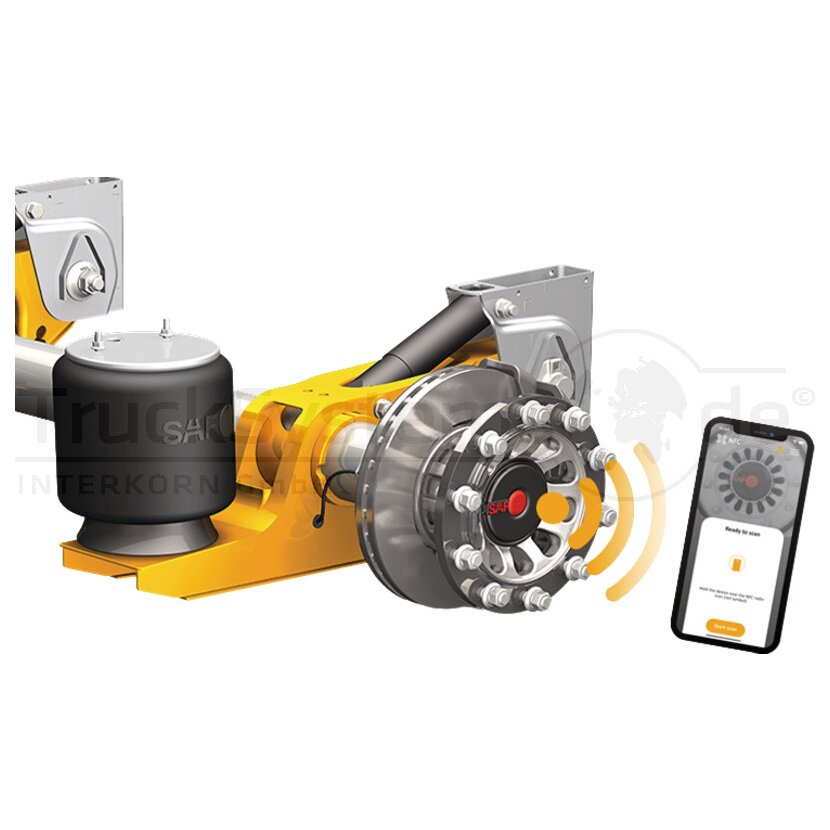 SAF-HOLLAND Radkappen Tire Pilot - NFC-Technologie - 03304015300