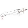 Arcol El. Kabel 1200 mm