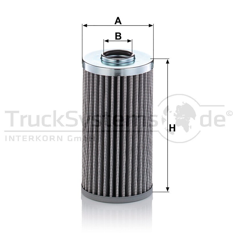 MANN-FILTER Filter, Arbeitshydraulik HD 7009 - HD7009 für 12284143