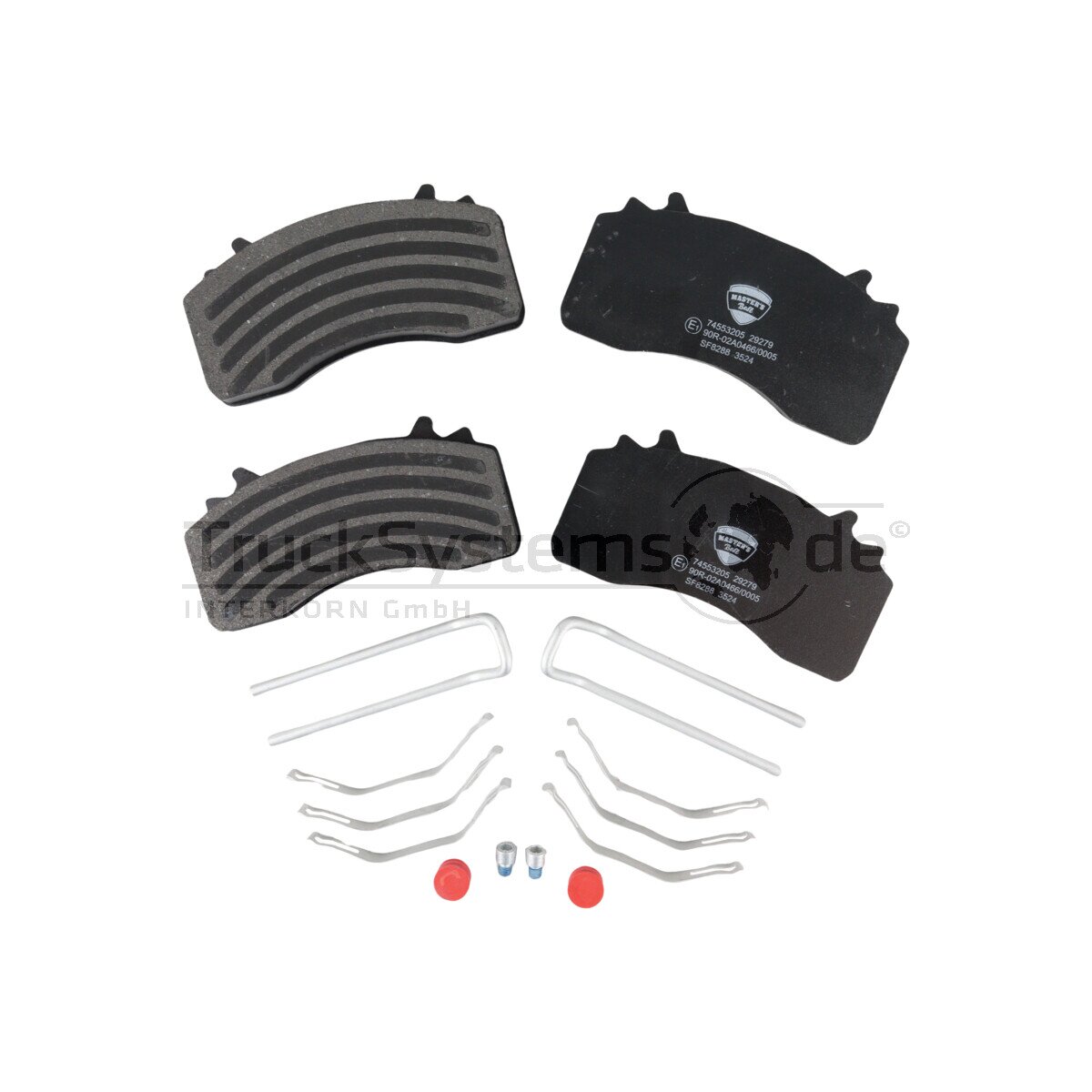 Scheibenbremsbelagsatz passend für MAXX 22