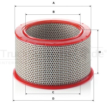MANN-FILTER Luftfilter C 23 115 - C23115 für...