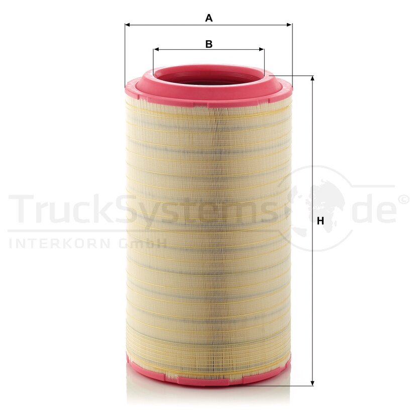 MANN-FILTER Luftfilter C 37 2680/2 - C372680/2 für 87417040
