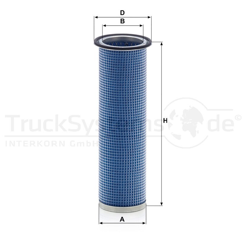 MANN-FILTER Sekundärluftfilter CF 9002 x - CF9002x für 1909117