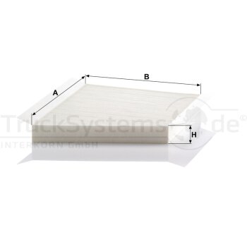 MANN-FILTER Filter, Innenraumluft CU 3172 - CU3172...