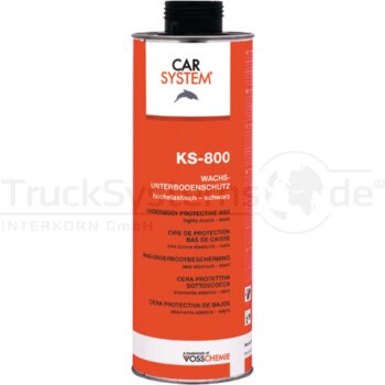CARSYSTEM KS-800 Unterbodenschutzw., Schwarz, 1 l -...