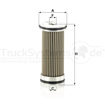 MANN-FILTER Filter, Arbeitshydraulik HD 266 x - HD266x...