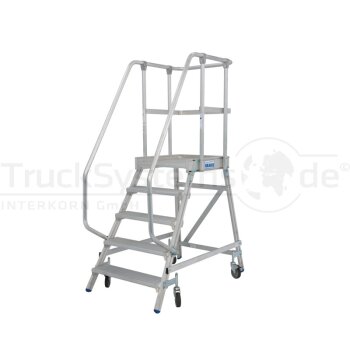 Krause Podestleiter fahrbar 5 Stufen - 820150