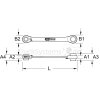 KS Tools GEAR+Doppelringschlüssel 16x19-17x18mm - 503.4546 - 5034546