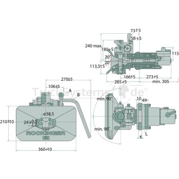 Rockinger Anhängekupplung, 40mm Typ: RO 430 -...