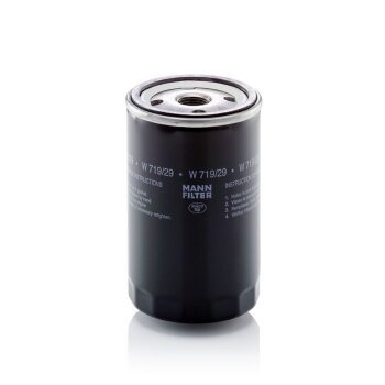 MANN-FILTER Ölfilter W 719/29 - W719/29 für...