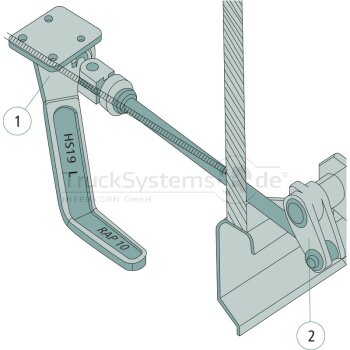 Hildebrand Übertotpunktspanner 2000mm