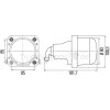 Hella Hauptscheinwerfer 90mm, 24 Volt - 1BL 009 999-041 - 1BL009999041