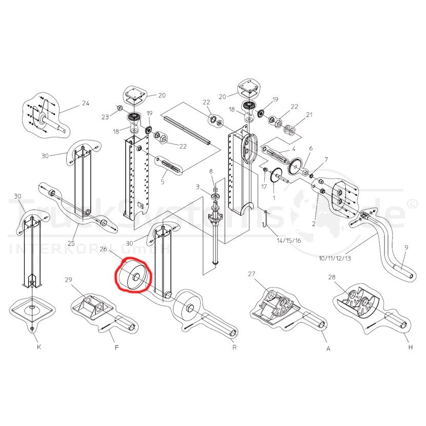 Haacon Laufrolle S 111 - 102509