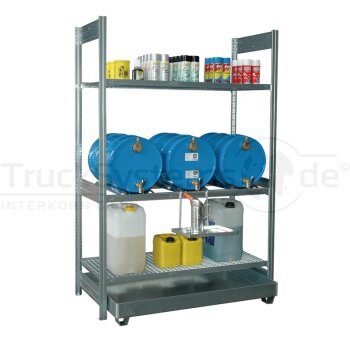 Abfüllplatz EFP 1350/3 REGAL 3x60L+2xEb