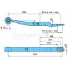 BPW Blattfeder, BPW 05.082.13.90.2 - 05.082.13.90.2 -...