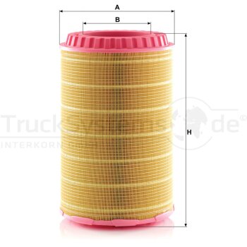 MANN-FILTER Luftfilter C383062 - C383062