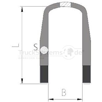 SCHOMÄCKER Federbride 92x20x165 Form 1 - 98911165