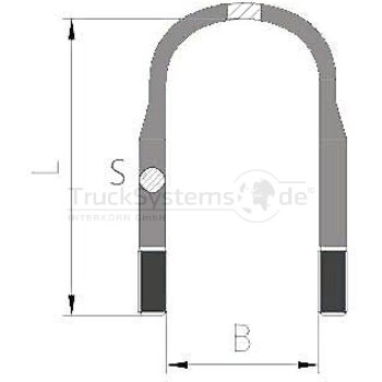 SCHOMÄCKER Federbride81X19,2X370 Form 7 - 98873370