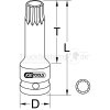 KS Tools 1/2 Kraft Bit Stecknuss XZN, lang, M12 - 911.0951 - 9110951