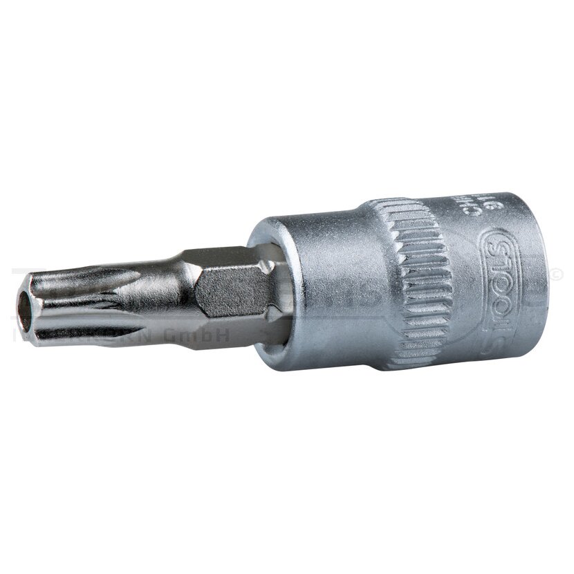 KS Tools 1/ 4 Bit Stecknuss TX mit Bohrung, TB40 - 911.1468 - 9111468