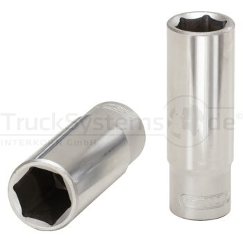 KS Tools 3/8 SK-Stecknuss, lang, 12mm 63mm lang -...