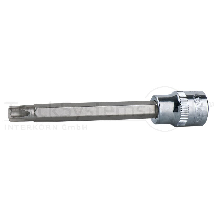 KS Tools 1/2 CHROME+Bit Stecknuss TX, lang, T30 - 918.1645 - 9181645
