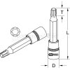 KS Tools 1/2 CHROME+Bit Stecknuss TX, lang, T30 - 918.1645 - 9181645