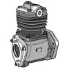 KNORR-BREMSE Kompressor 150cc LK1549 - I99940
