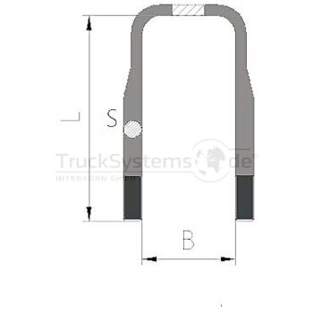 SCHOMÄCKER Federbride81X20X415 Form 5 - 98326415
