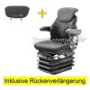 GRAMMER Traktor Sitz - Luftsitz MSG 95G/721 - 1248637 - inklusive Rückenverlängerung & Armlehnen