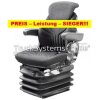 GRAMMER Traktor Sitz - Luftsitz MSG 95G/721 - 1248637 - inklusive Rückenverlängerung & Armlehnen