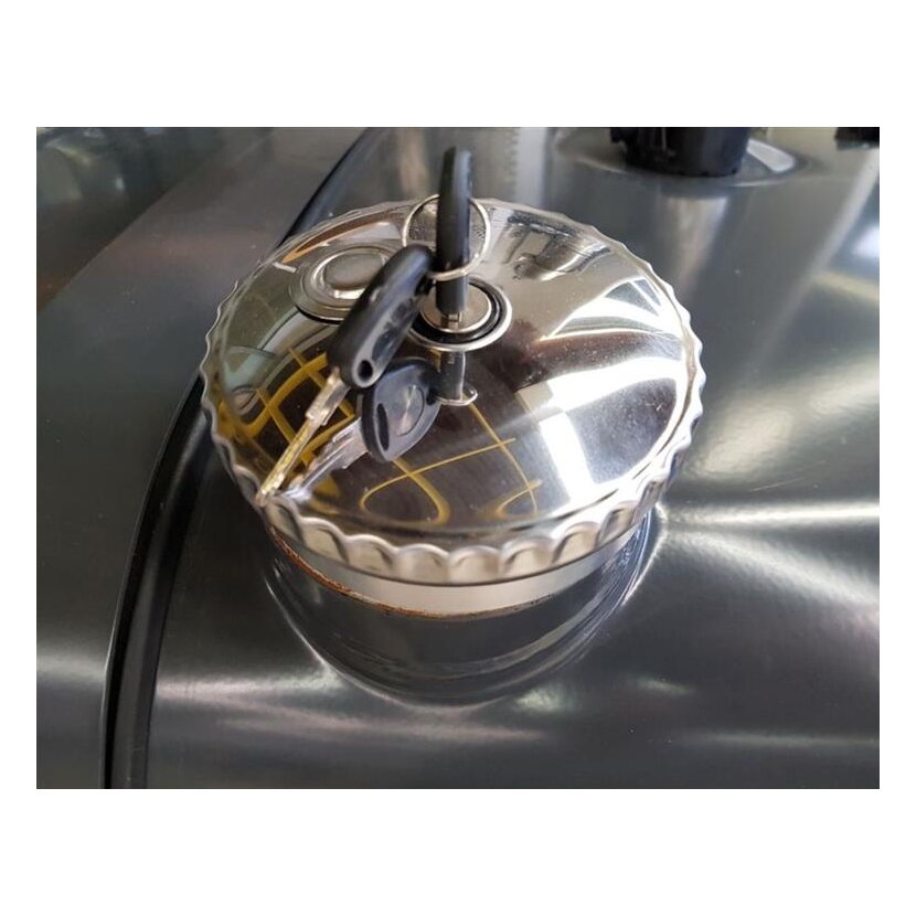 Diebstahl Sicherung Dieseltank DSD-Kit Durchmesser 80 / DAF - IVECO - MAN - Mercedes-Benz - Renault