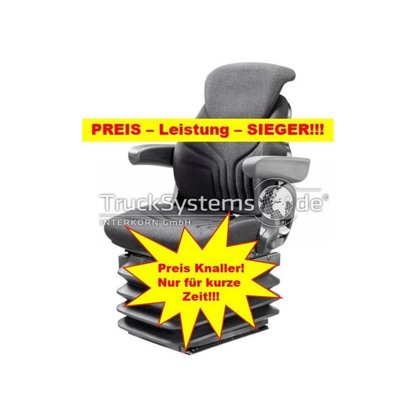 GRAMMER Traktor Sitz - Luft Sitz MSG 95G/721 - 1248637 inklusive Armlehnen