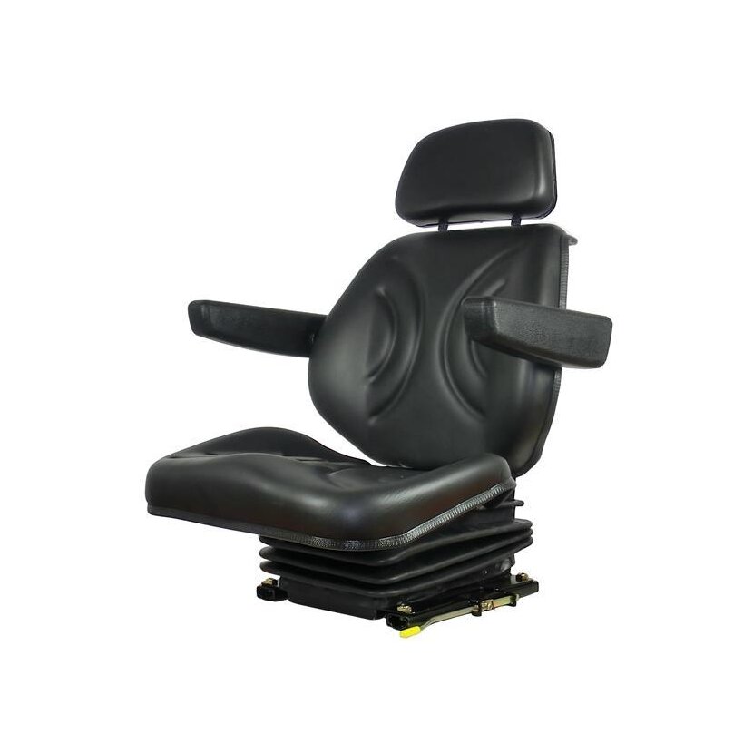 Schleppersitz ( IHC ) Oki-Aria PVC - luftgefedert - Traktorsitz Konsole gerade, universell