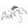 Mercedes-Benz Kotflügel links 9438800506 - 943 880 05 06 7C72