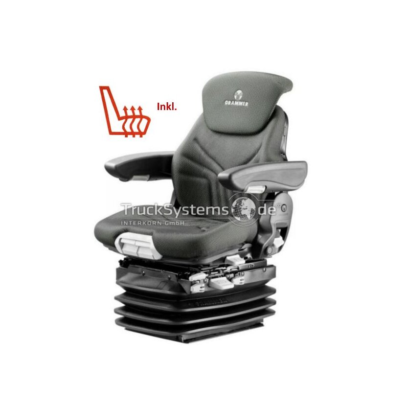 GRAMMER Schlepper Sitz Maximo Professional - NEW - 1288547 - MSG 95AL/731 inklusive Sitzheizung