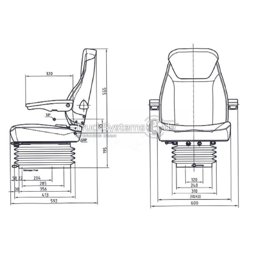Pilota Oberteil 390 Oberteil PVC