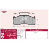 ProVia Bremsbelagsatz 3409022232 - 340 902 223 2