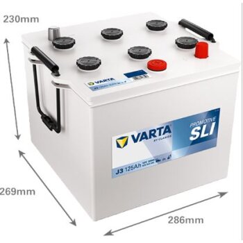 Varta Starterbatterie ProMotive Black - 625023000A742
